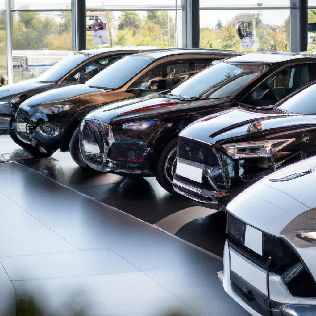 Concessionária de carros de luxo